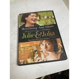 Julie & Julia DVD Meryl Streep Amy Adams Nora Ephron‎ Cooking Film Movie